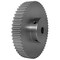 B&B Manufacturing 56-5P09-6A5, Timing Pulley, Aluminum, Clear Anodized,  56-5P09-6A5 - alternate 2